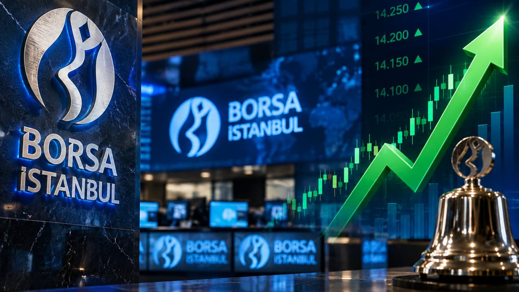 Borsa İstanbul'da Yeni Hafta Başladı: BIST 100 Yeniden 14 Bin Puanın Üzerinde