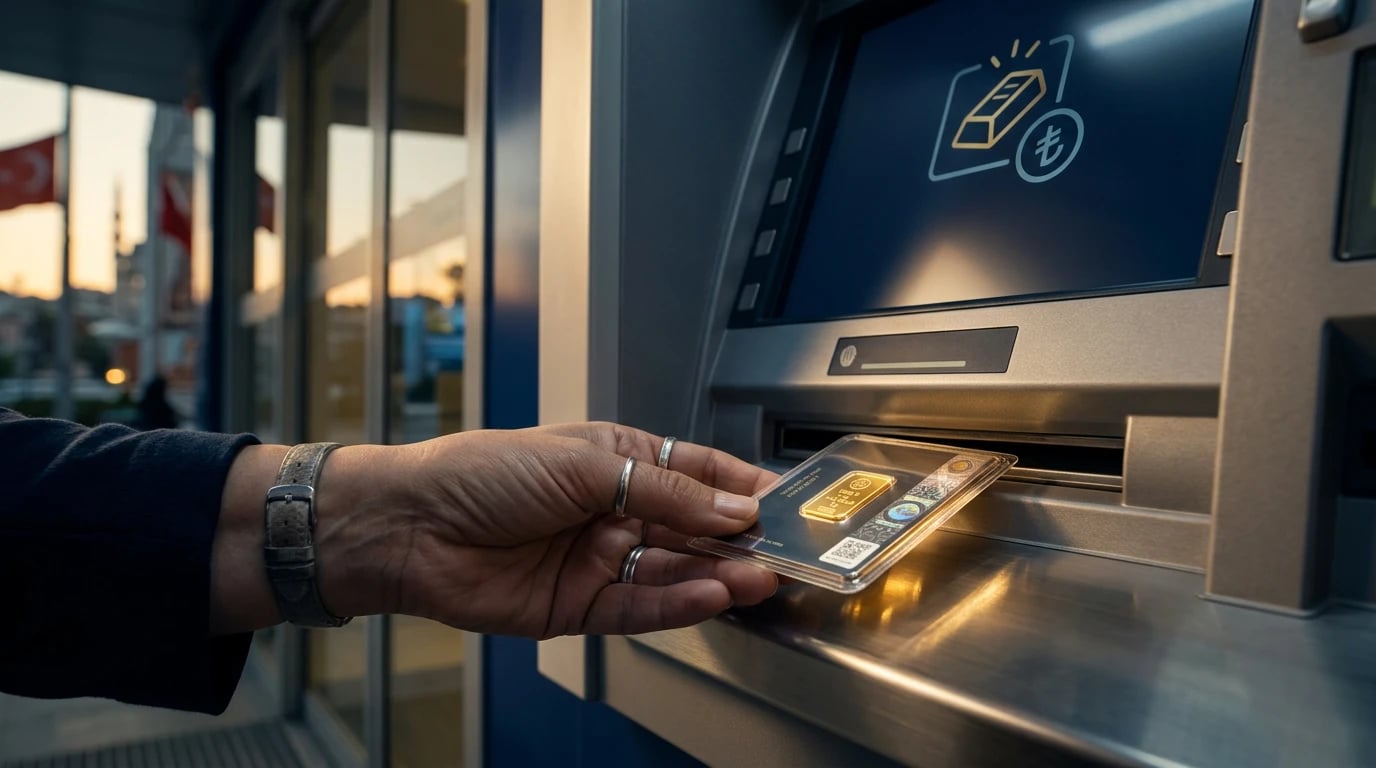ATM'lerden Gram Altın Satışı Başladı Mı?